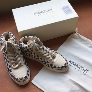 Kim and Zozi Jagger high tops